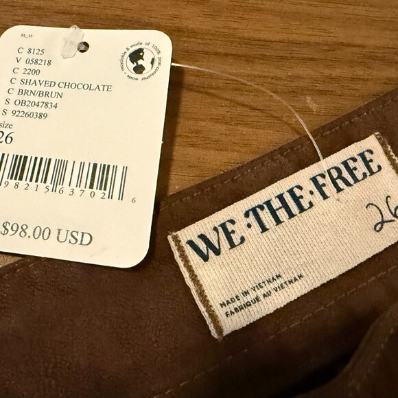 We the Free Jada Suede Micro Shorts - Picture 5 of 5